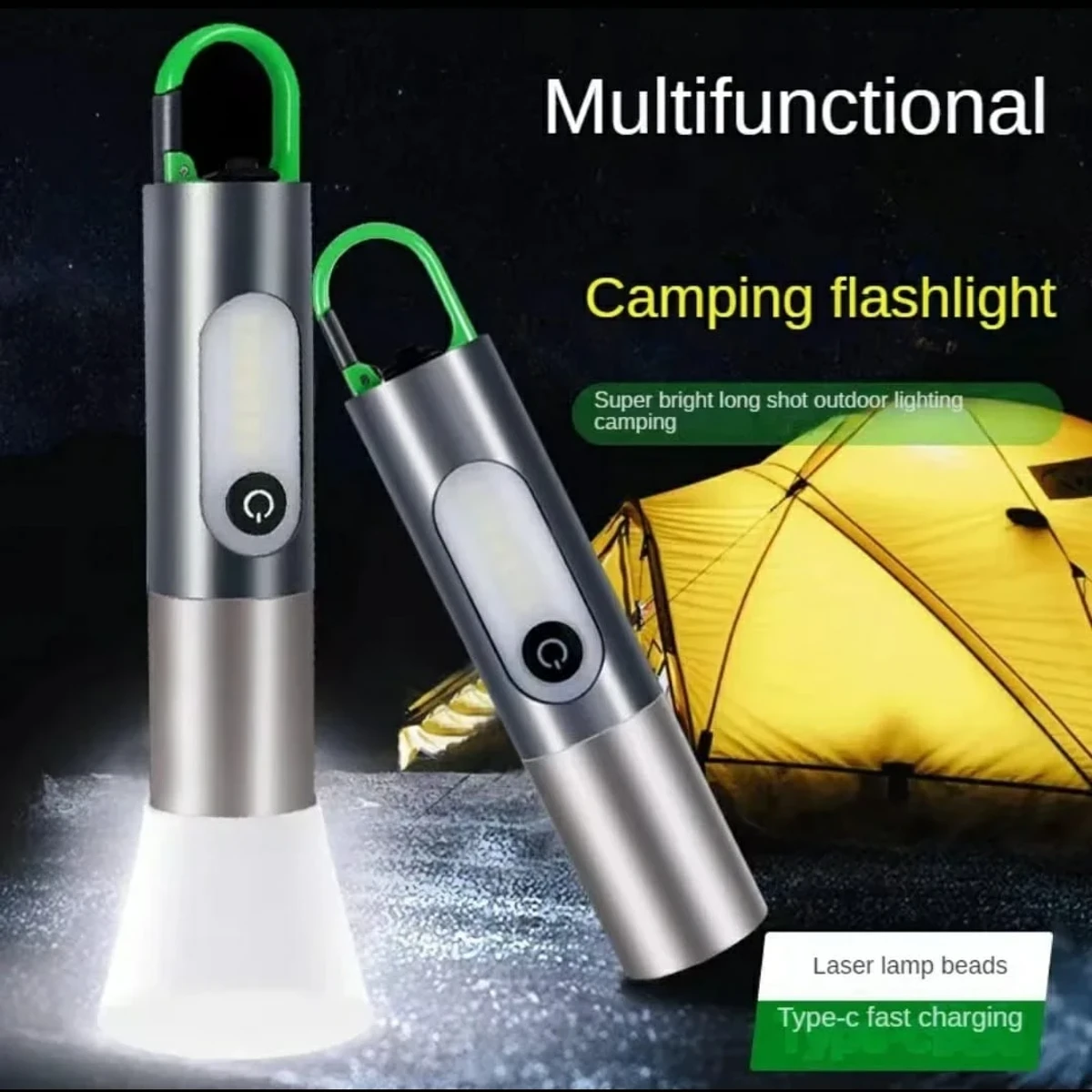 LED Multifunctional Camping Flashlight