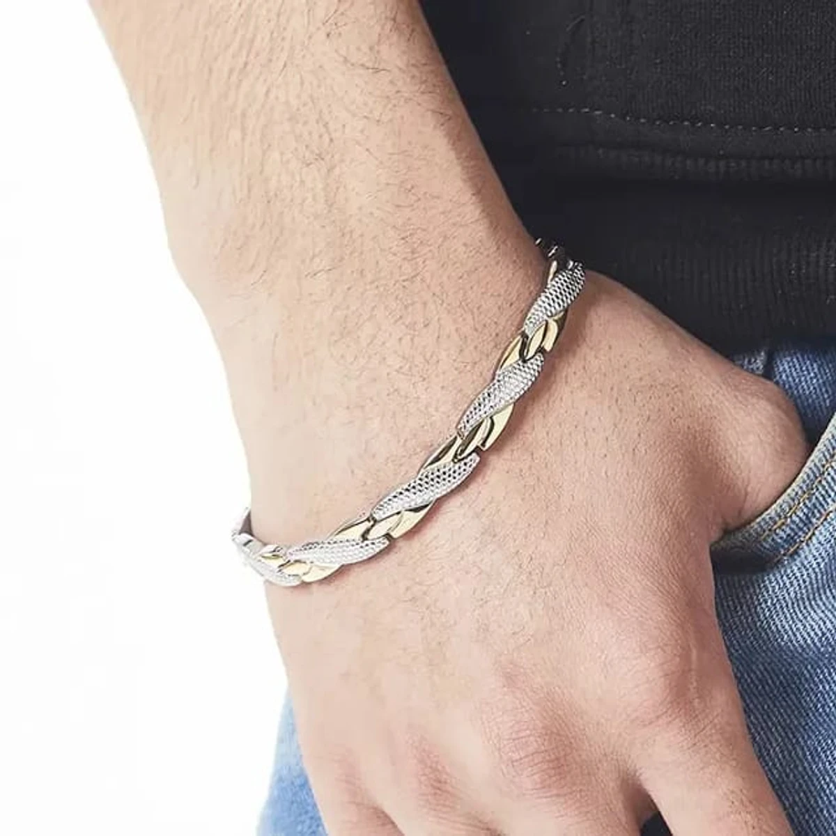 Twisted Healthy Magnetic Bracelet
