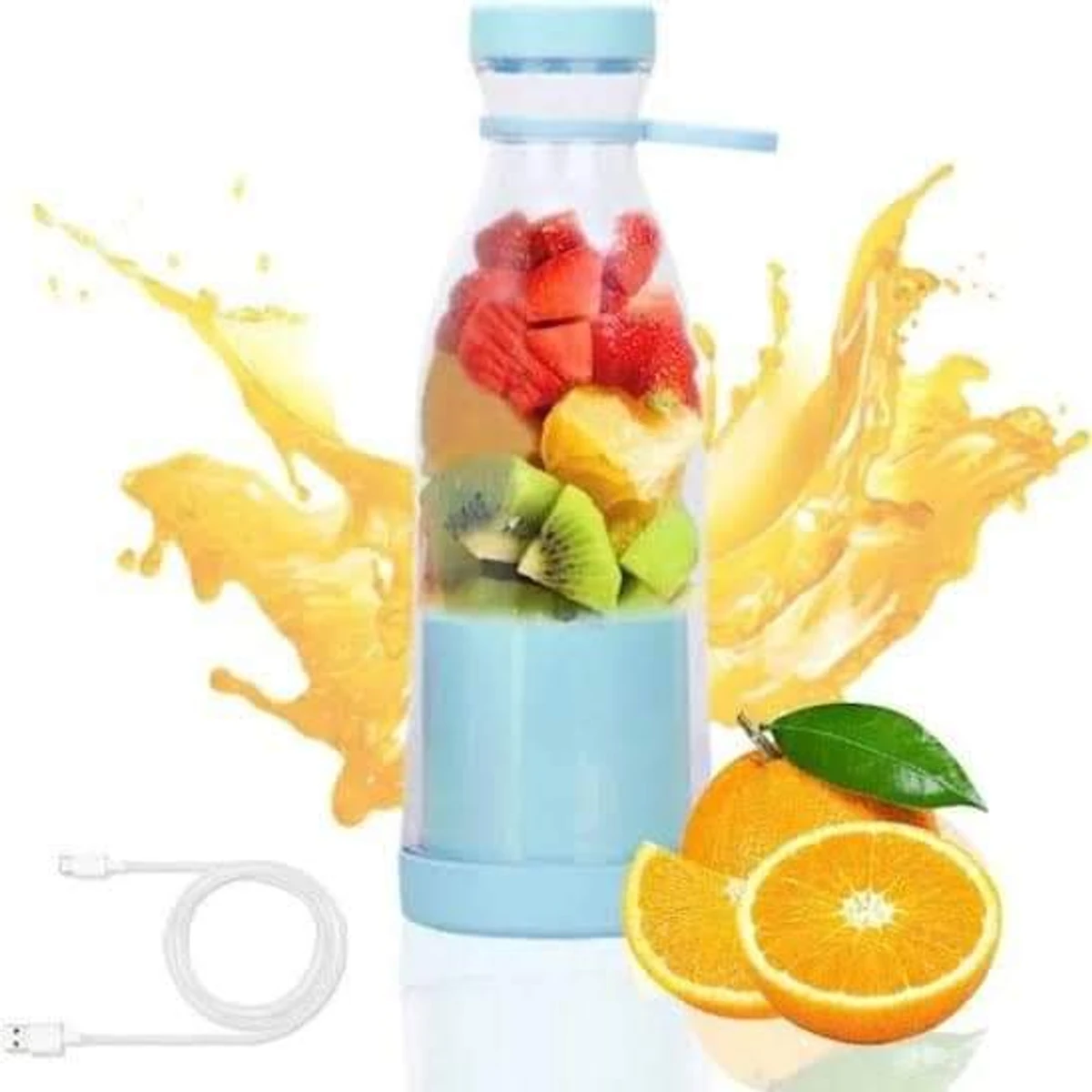 Plastic Electric Mini Juicer 420 Ml, For Home