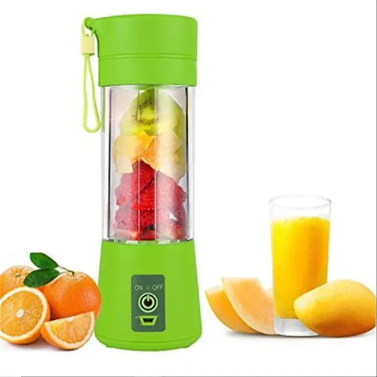 Portable Electric Blender 380ML Smart Home Fruit Juicer Machine Vegetable Juice Mixer USB Rechargeable Food Processor Cup