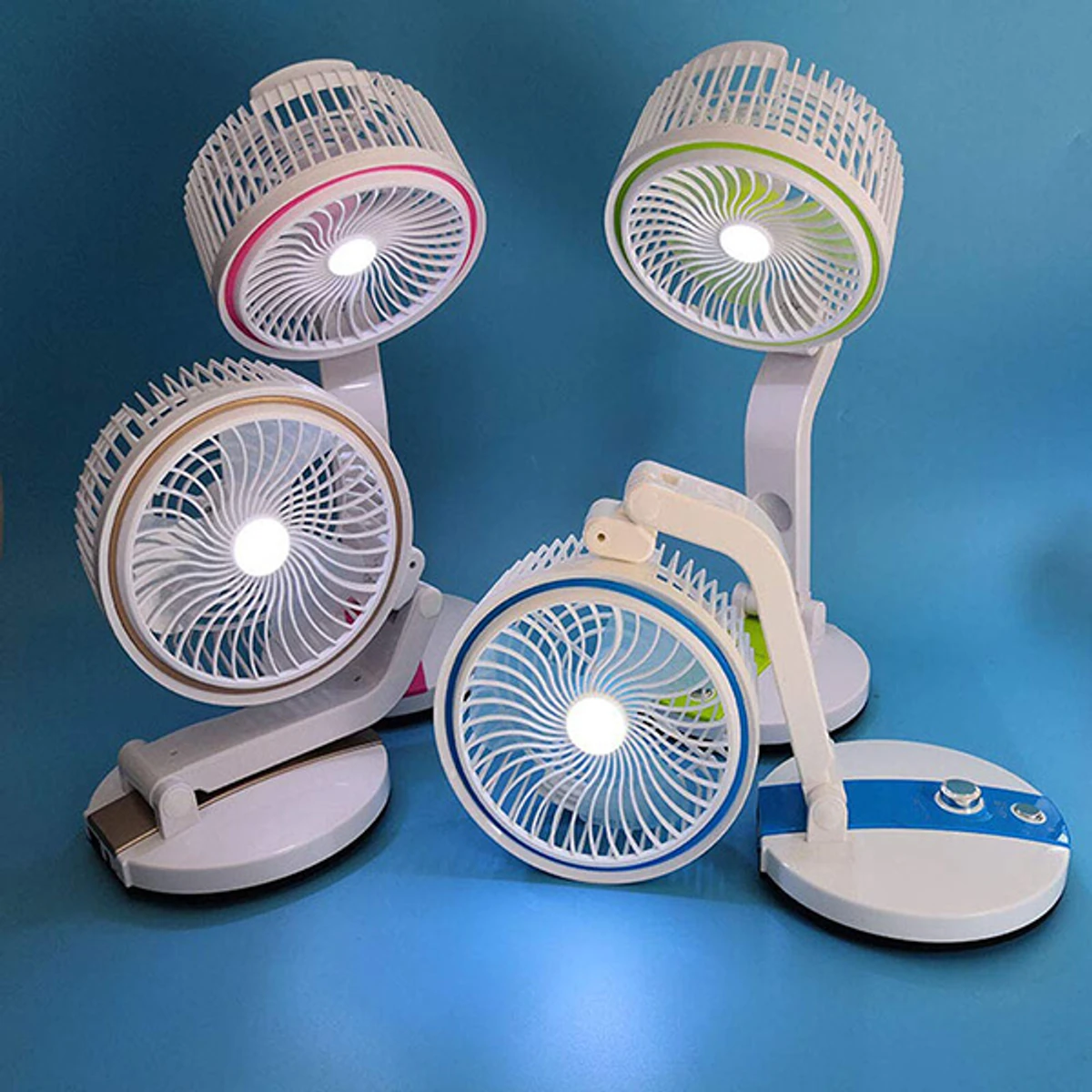 2 in 1 Rechargeable Fan & Light